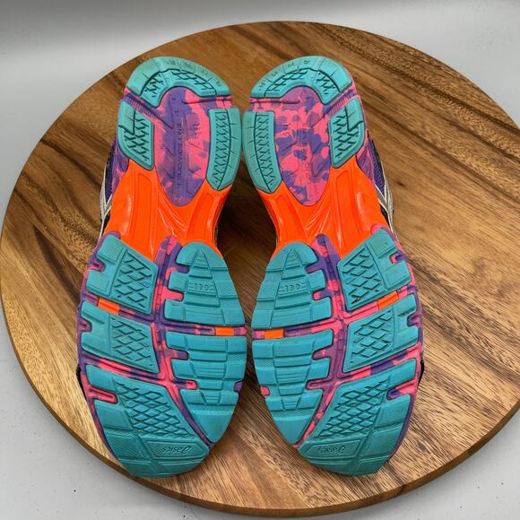 ASICS Gel Noosa Tri 8 Shoes Womens Size 8.5 Purple Running Comfort Walking Gym - Picture 7 of 8